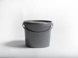 1.1 L round food grade plastic bucket (container) from manufacturer in Ukraine - Prime Box - photo 5