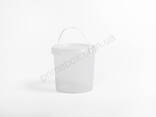 1.1 L round food grade plastic bucket (container) from manufacturer in Ukraine - Prime Box - photo 10