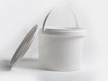 1.1 L round food grade plastic bucket (container) from manufacturer in Ukraine - Prime Box - photo 15