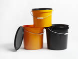 21 L round plastic bucket (container) with lid from manufacturer Prime Box (UA) - фото 4