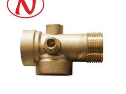 5 Way Brass Pump Fitting Connector for Pressure Vessels /HS