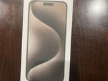 Apple iPhone 15 Pro Max - 256GB - Natural Titanium (Unlocked) - фото 1