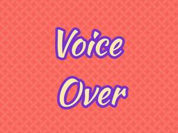 Dubbing, voice acting, announcer in Arabic subtitles, texts, videos