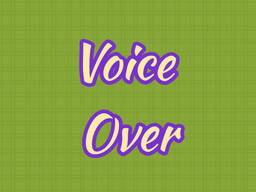 Dubbing, voice acting, narrator in Chinese texts, subtitles, videos