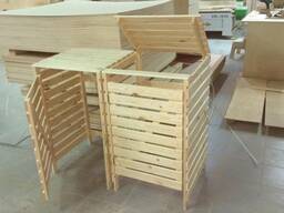 Garden wood products manufacture/furniture/bird feeders/cornboards/