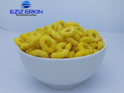 Кукурузные колечки со вкусом ванили