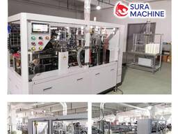 Linie de producție a paharelor de hârtie de la producătorul din Turcia