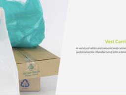 Pungi și role din polietilenă și polipropilenă.