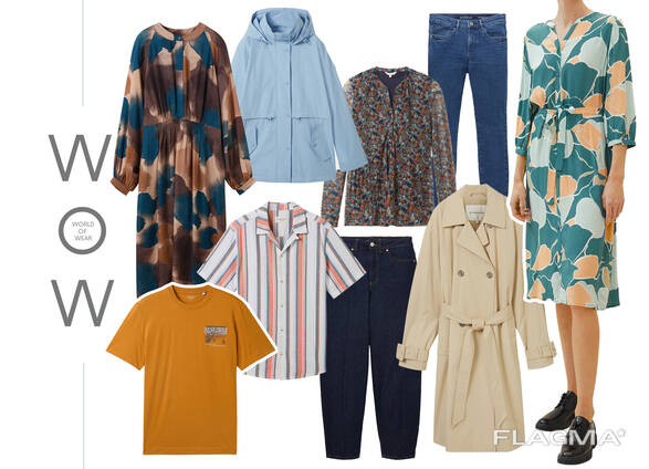 Tom Tailor Spring/Summer assortment for men and women