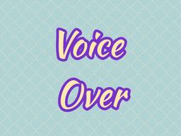Voice acting, announcer, dubbing in Japanese subtitles, texts, videos