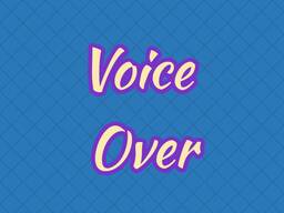 Voice acting, dubbing, announcer in Indonesian subtitles, texts, videos