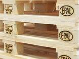 Standard Euro EPAL Wooden Pallet 1200 X 800 European Wood Pallets - фото 2
